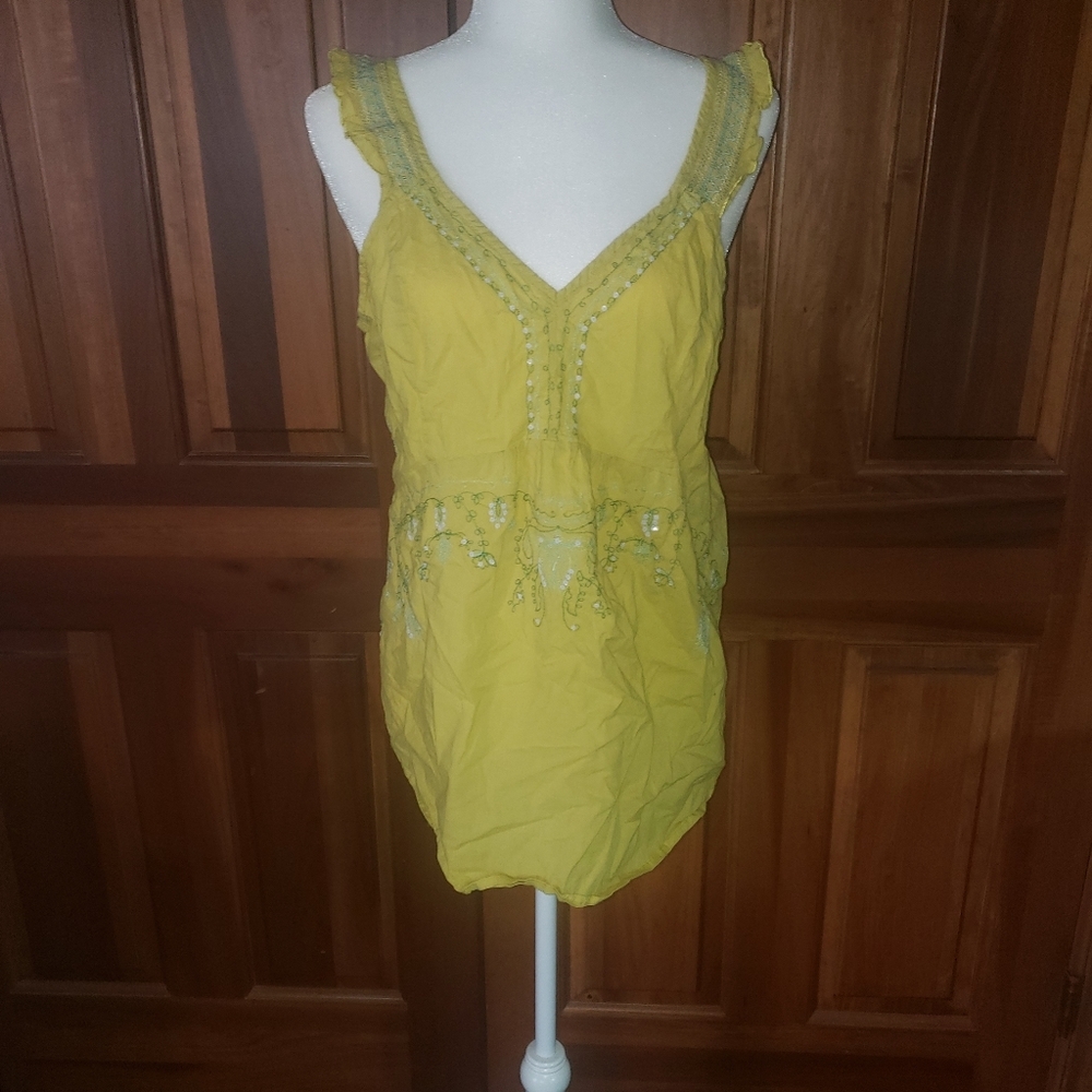 Tomorrow's Mother sz XL Maternity beaded shirt